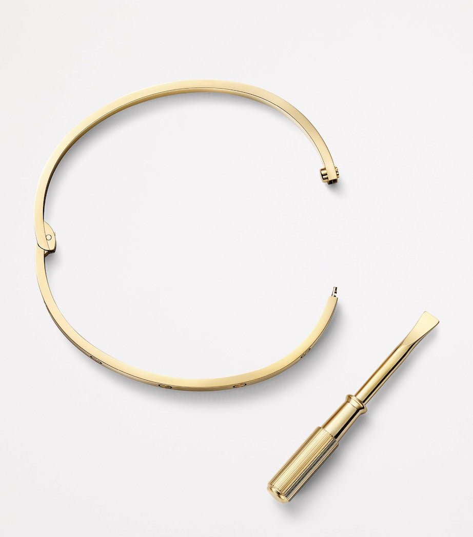 LOVE Small Yellow Gold Bracelet