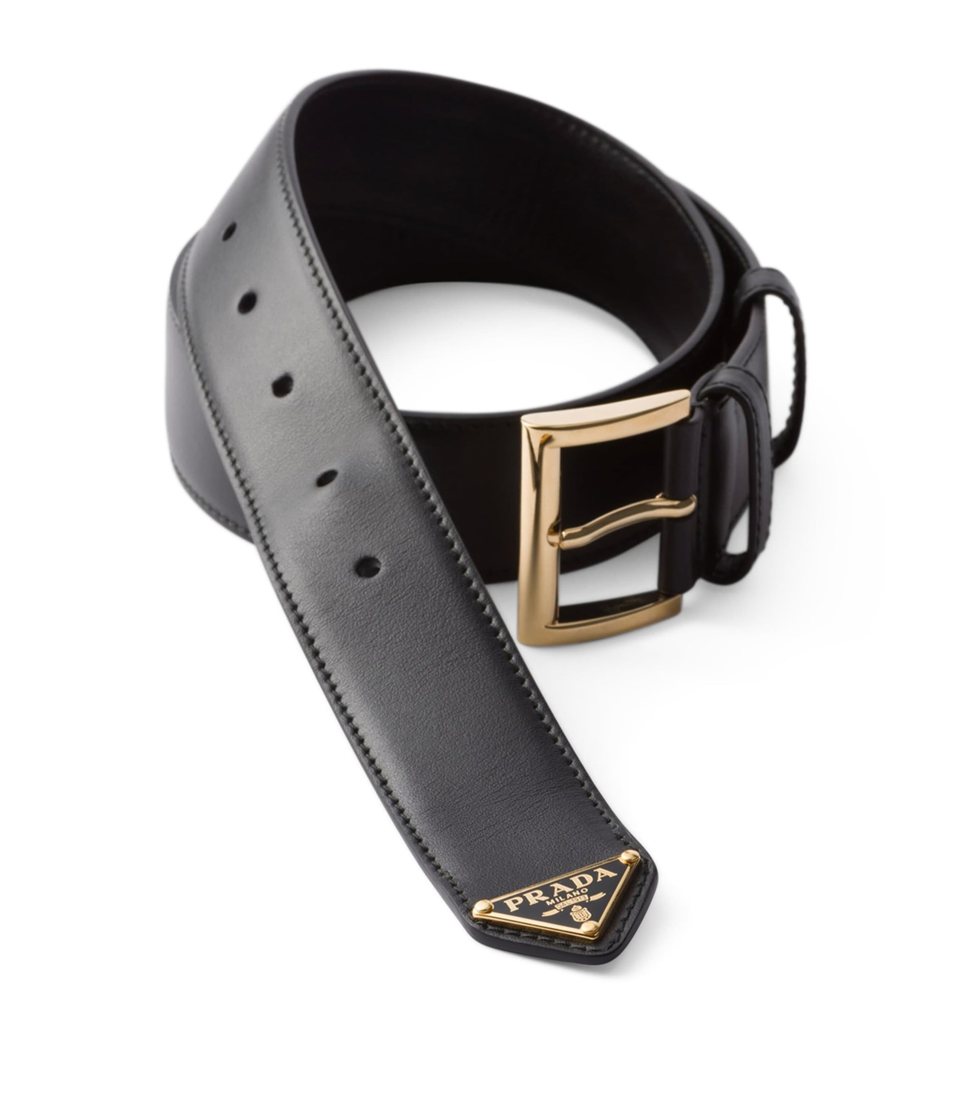 Black Leather Belt