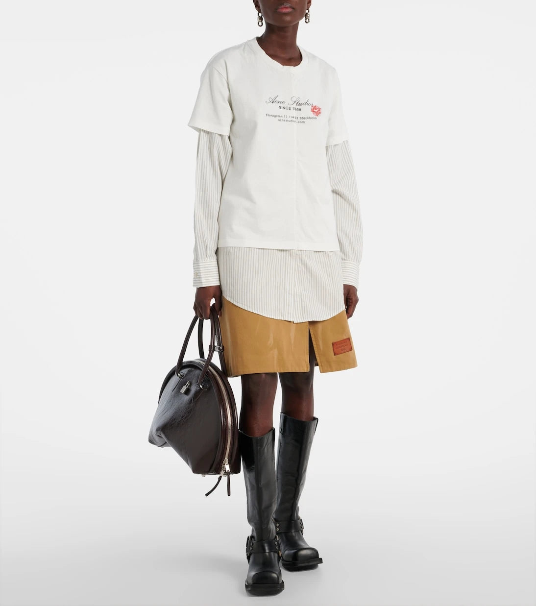 Acne Studios - بلوزة قطنية