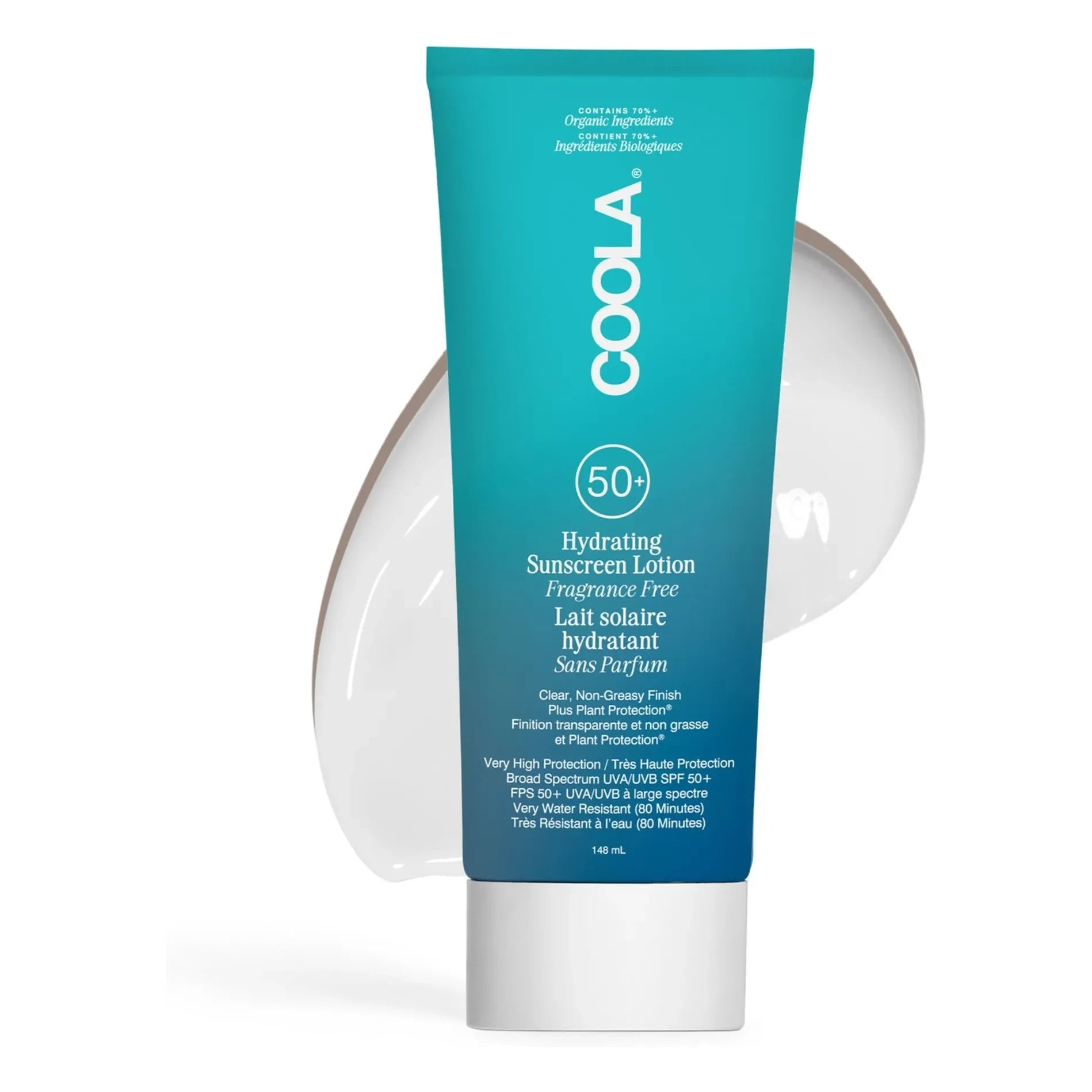 Coola - Fragrance-free moisturizing sun cream SPF30 - 148ml
