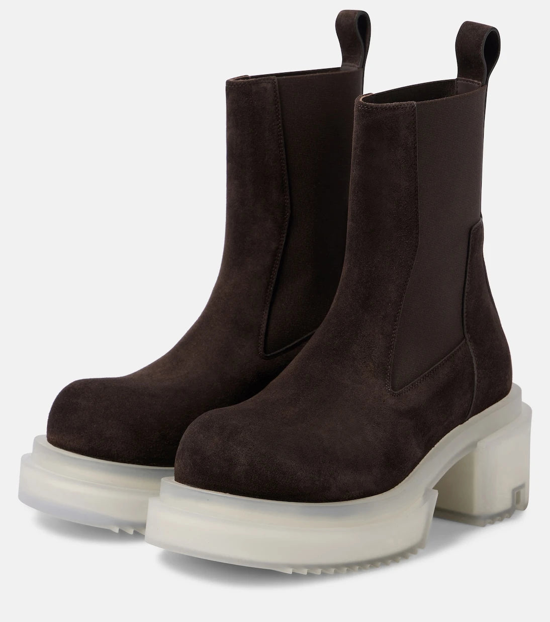 Rick Owens - Beatle suede ankle boots