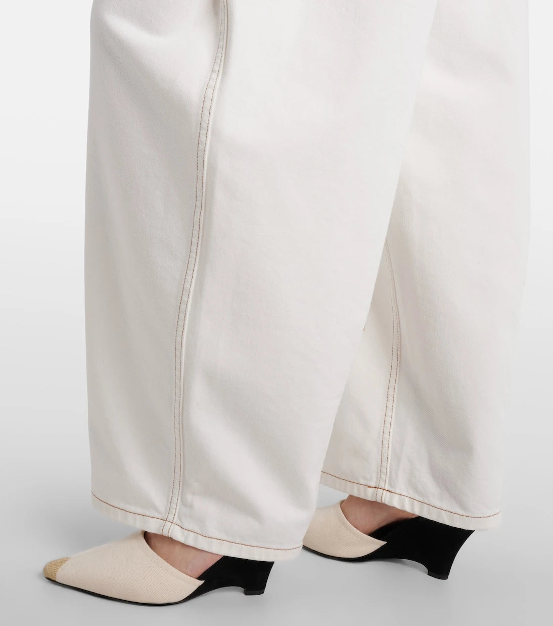 Jacquemus - Ovalo De-Nîmes barrel-leg jeans