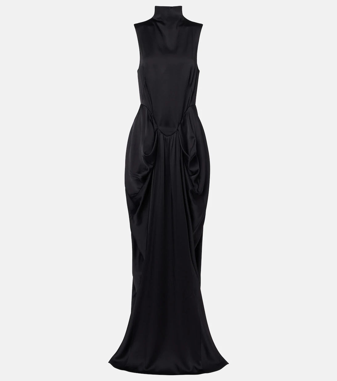 Stella McCartney - Draped satin gown