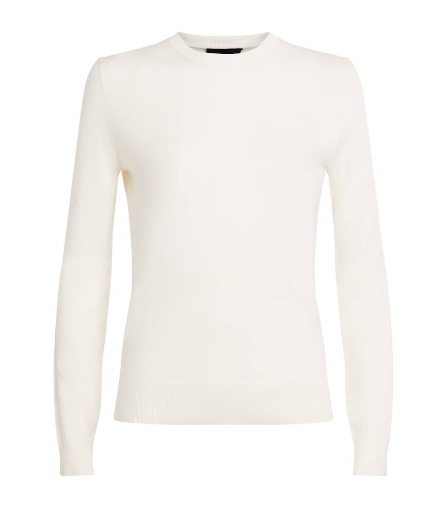 White Wool Sweater