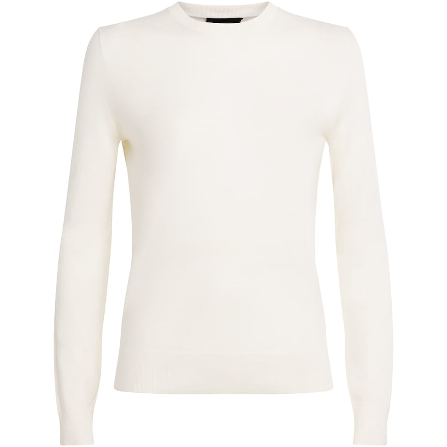 White Wool Sweater