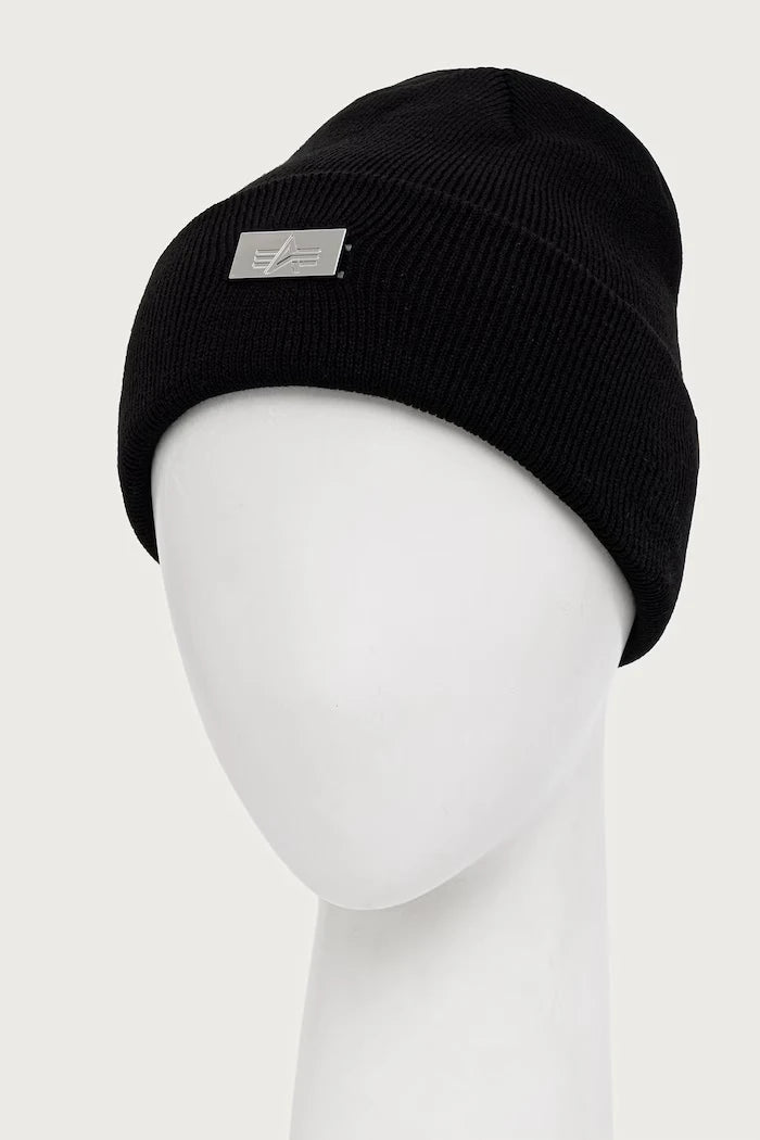 Alpha Industries şapka beanie Metal LabeL