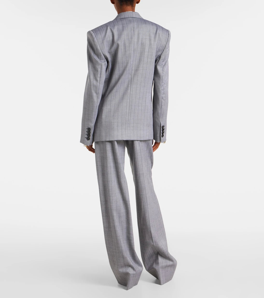 Stella McCartney - Kruvaze yün blazer