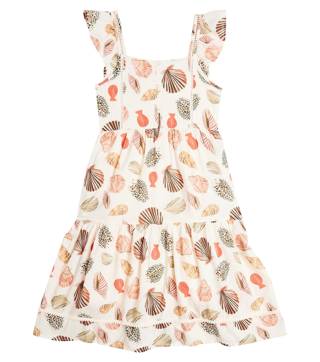 Scotch & Soda Kids - Printed cotton-blend dress