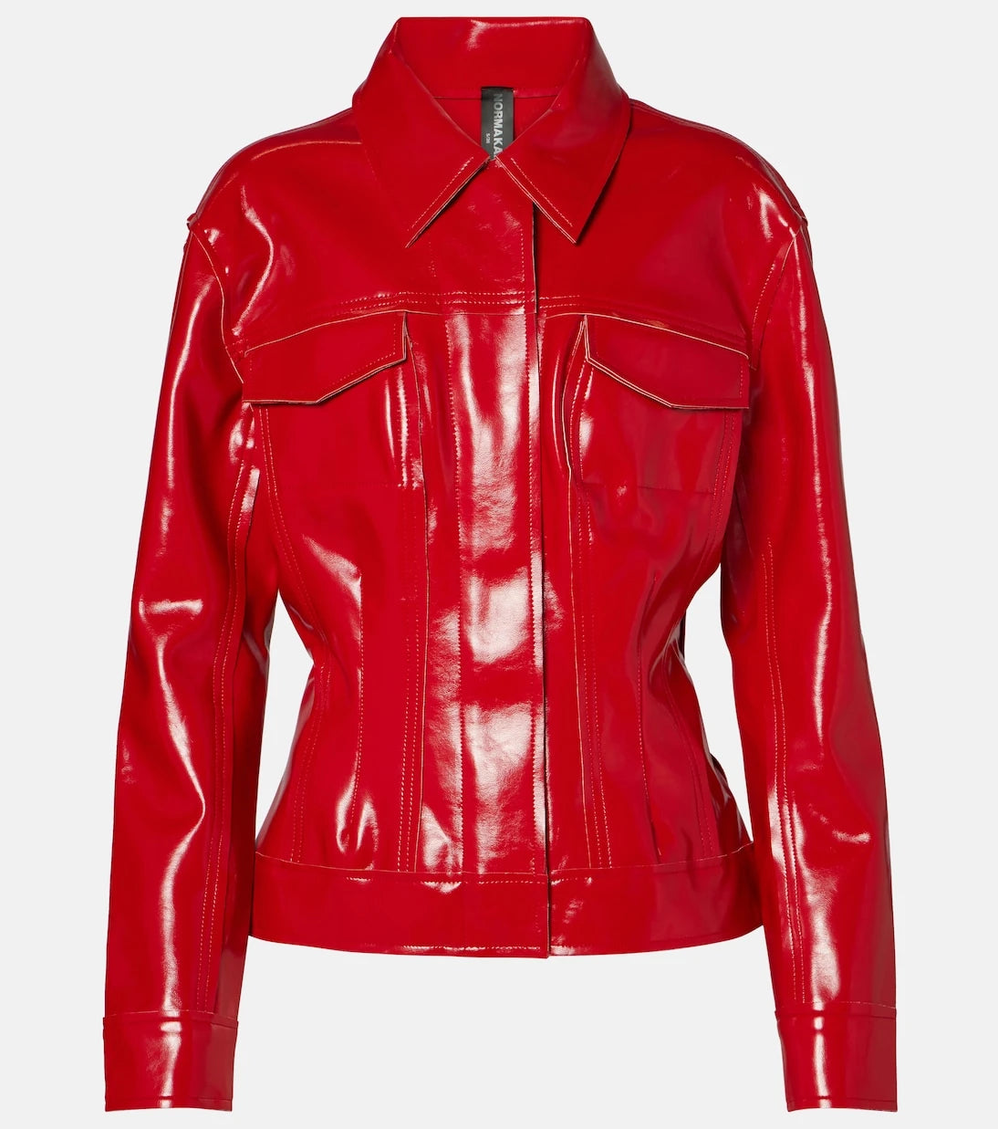 Norma Kamali - Faux leather jacket