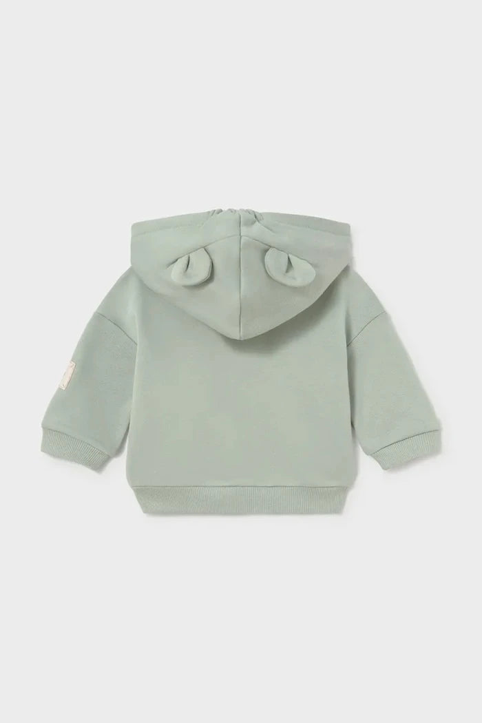 Mayoral Newborn Kapüşonlu Pamuklu Bebek Sweatshirt