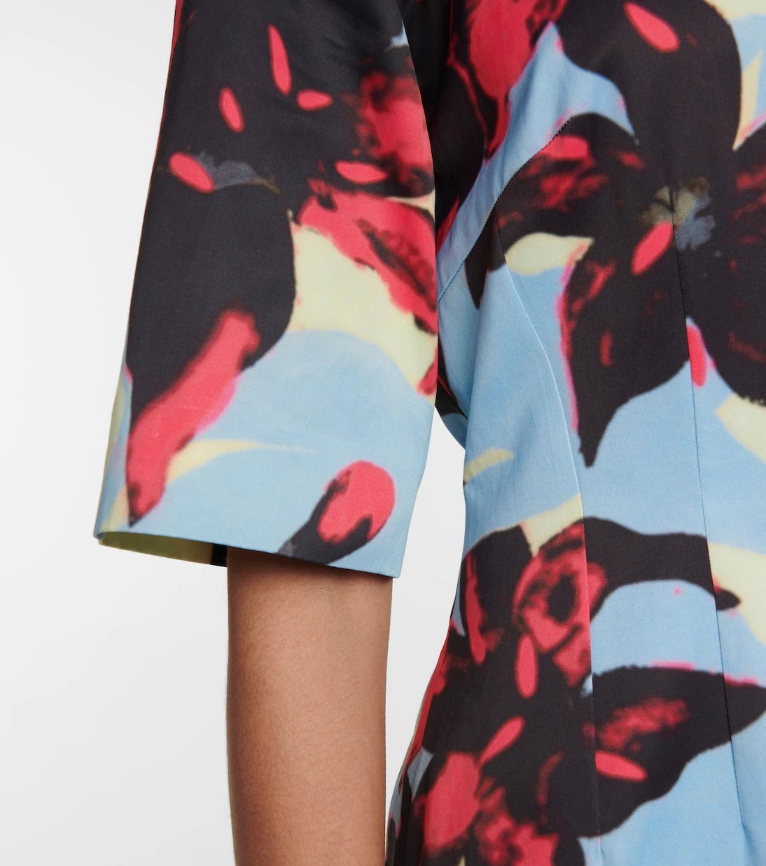 Dries Van Noten - Printed midi dress