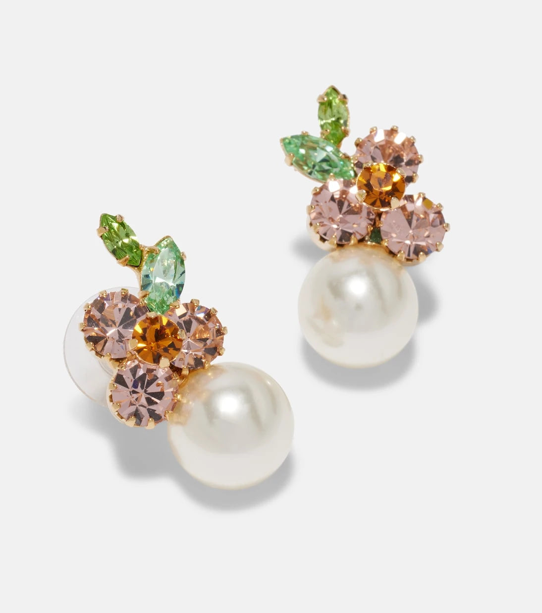 Jennifer Behr - Vivi embellished floral earrings