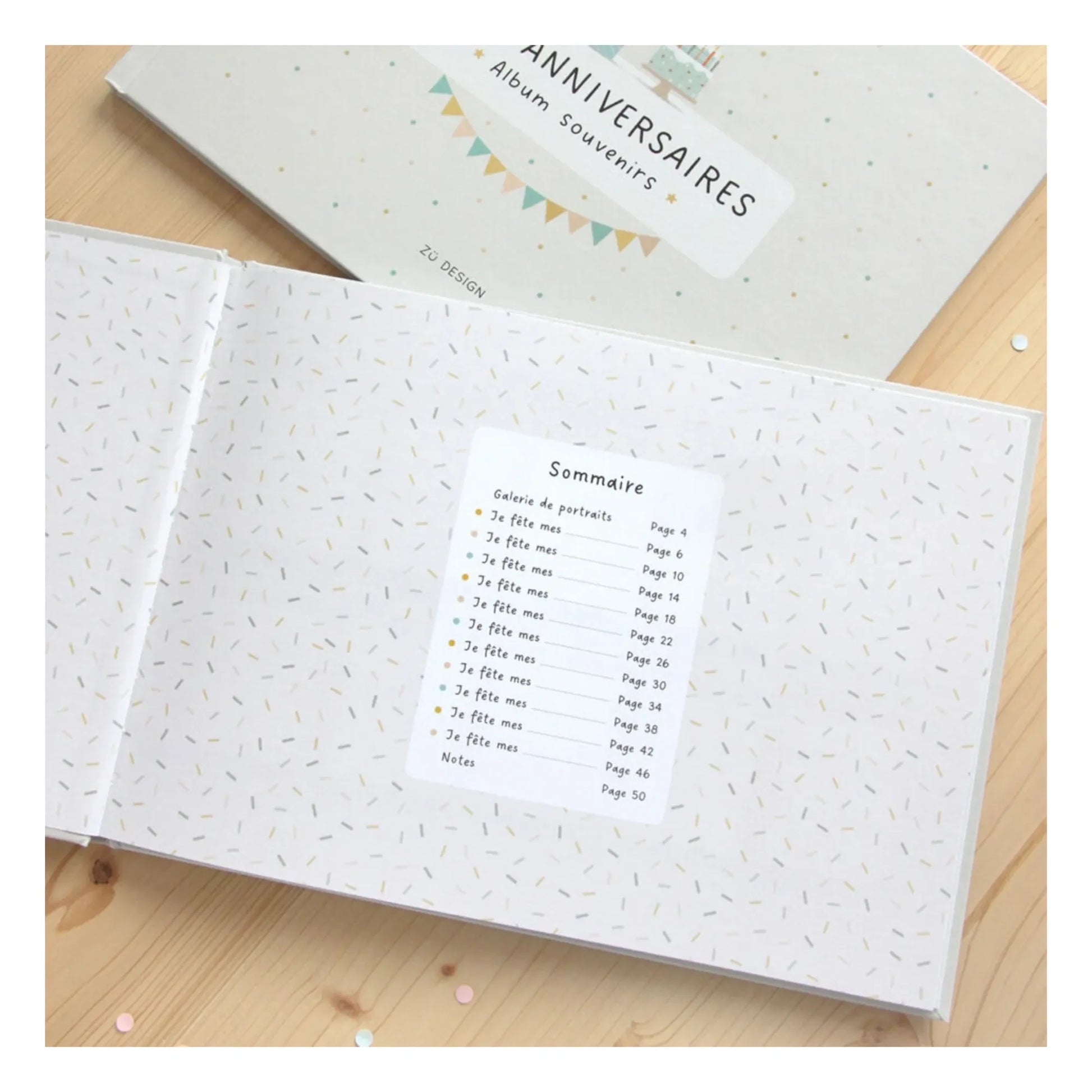 Zü - Mes anniversaires souvenir book