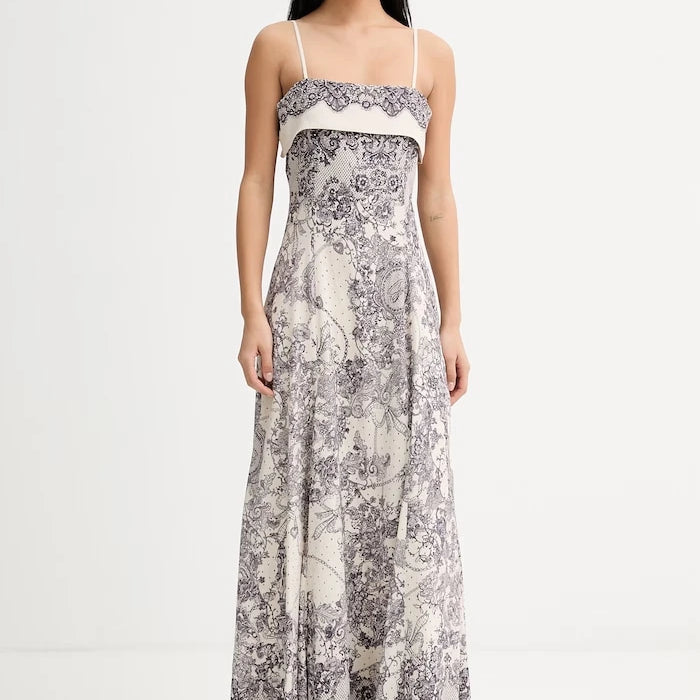 Blugirl Blumarine viskon elbise
