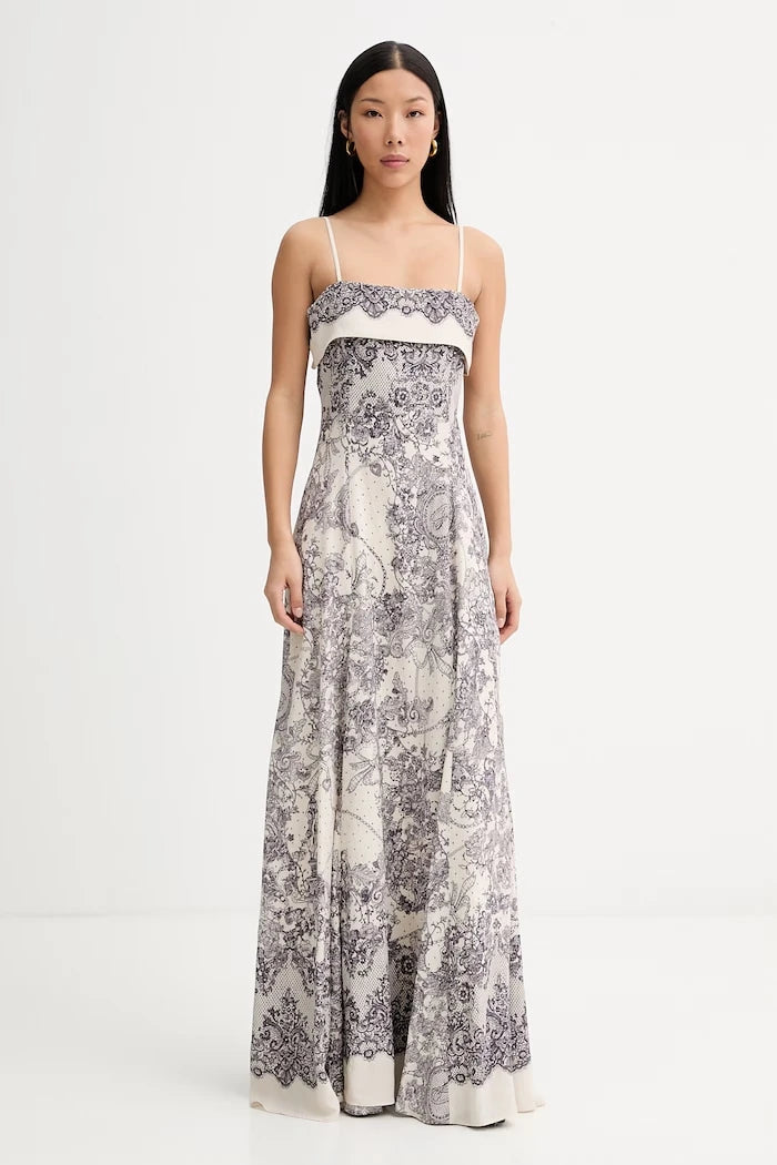 Blugirl Blumarine viskon elbise