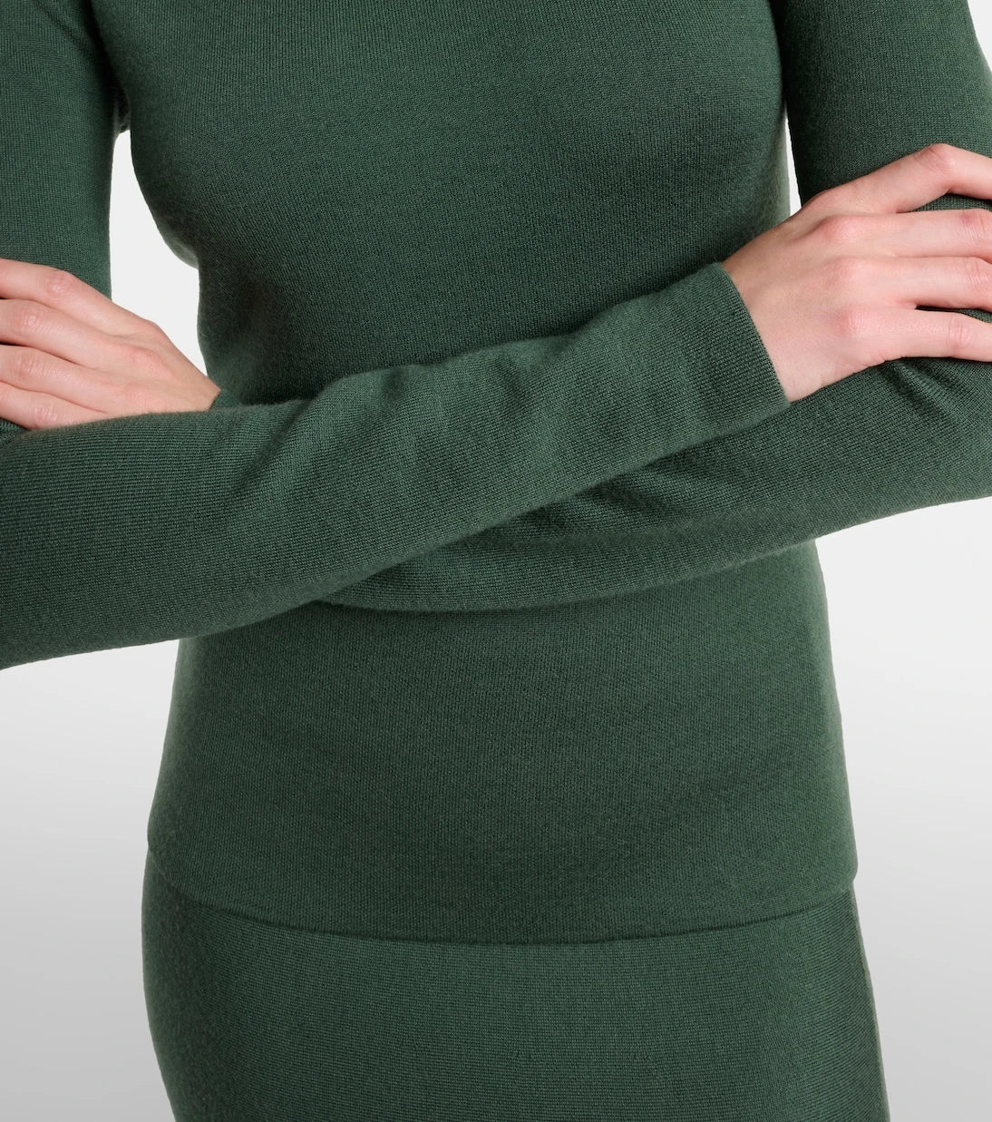 Gabriela Hearst - May wool, cashmere, and silk turtleneck top