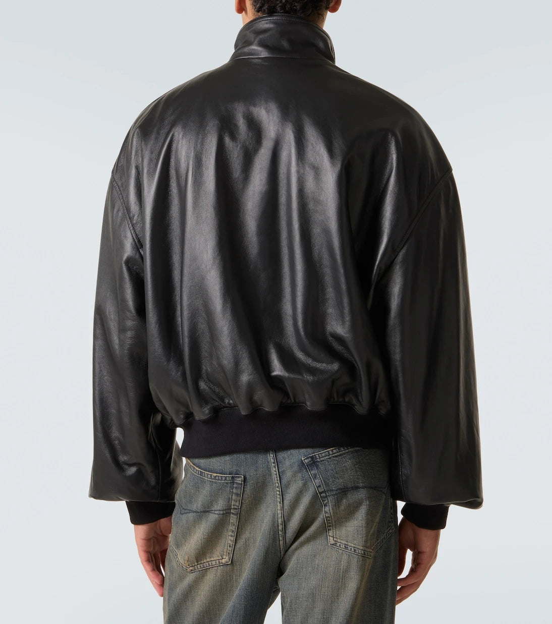 Balenciaga - Leather blouson