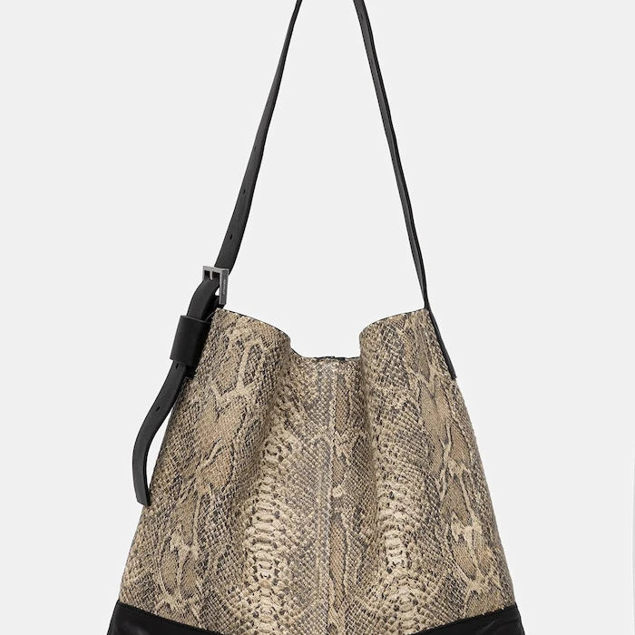 Кожена чанта AllSaints