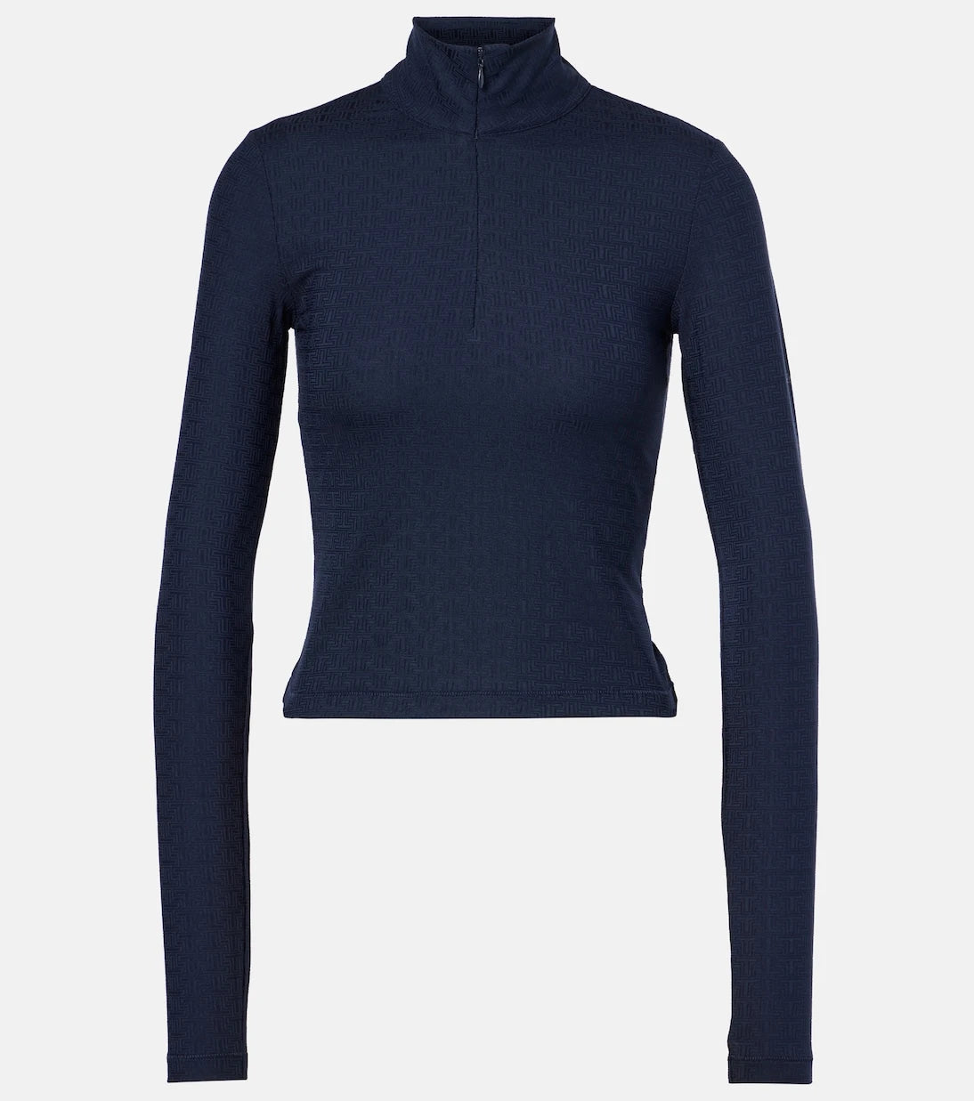 Tory Sport - Cropped jacquard top