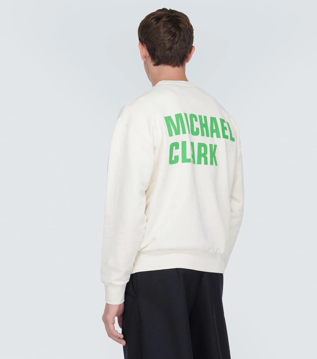 JW Anderson - x Michael Clark printed cotton jersey sweatshirt