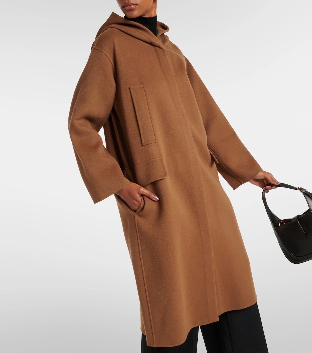 'S Max Mara - معطف بارك من الصوف