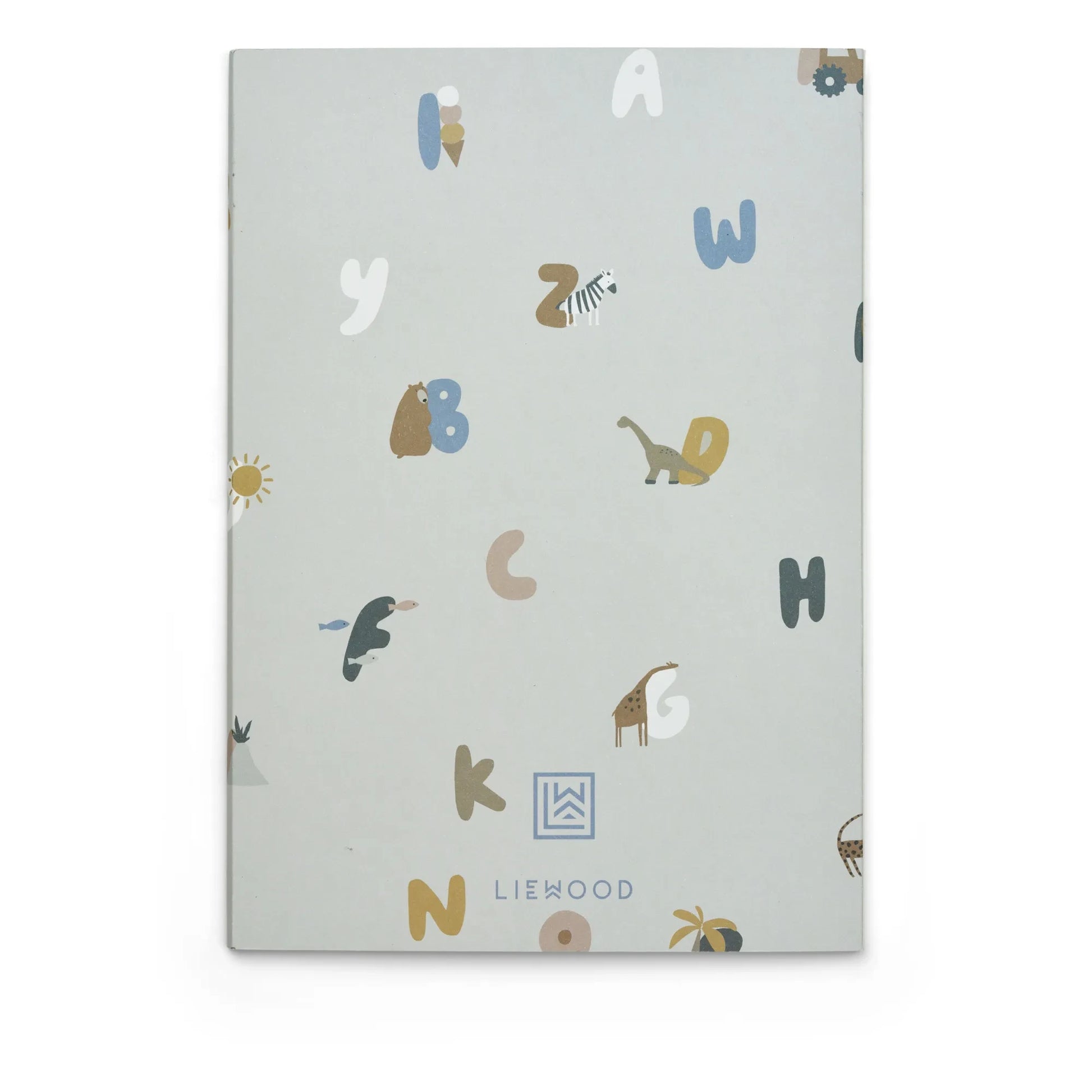 Liewood - A5 Sidney notebooks - Set of 3 | Alphabet/Stripe mix