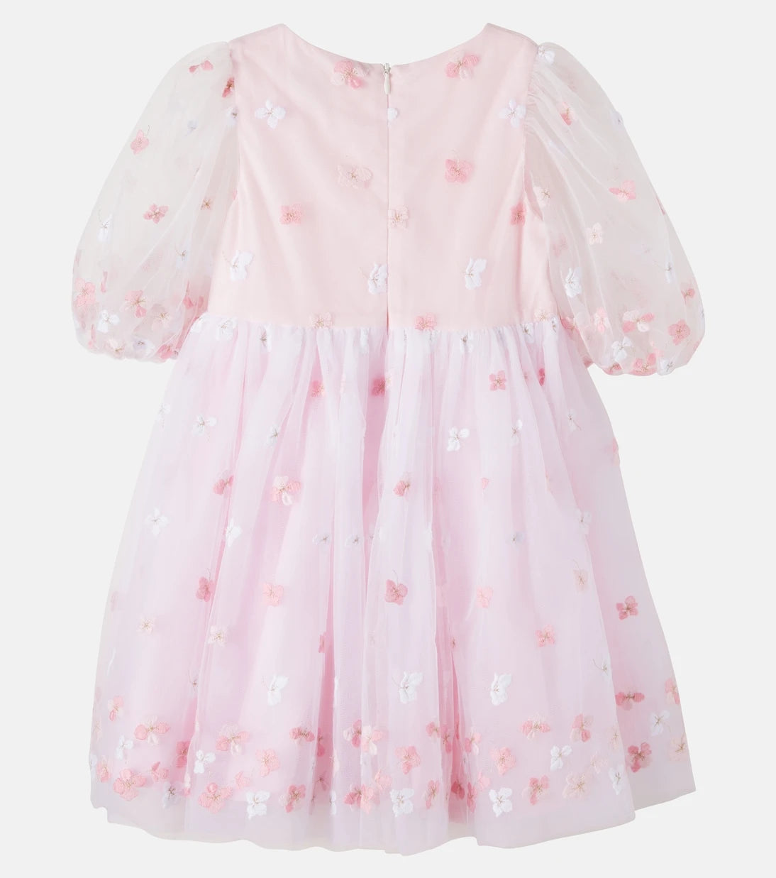 Tartine et Chocolat - Embroidered tulle dress