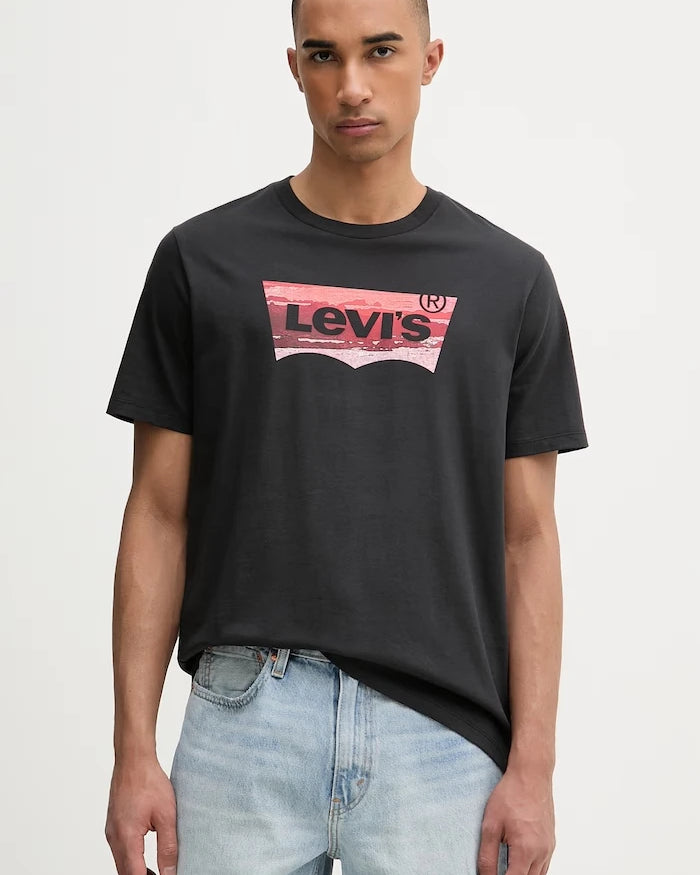 Levi's Erkek Pamuklu GRAPHIC CREWNECK Tişört