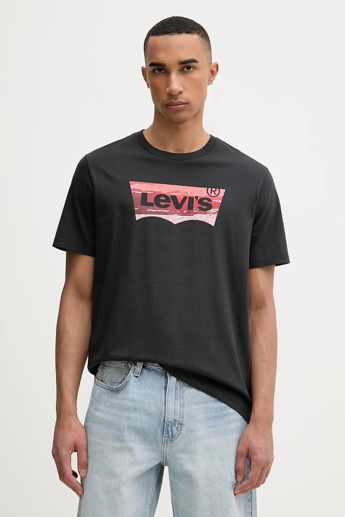 Levi's тениска мъжка памучна GRAPHIC CREWNECK