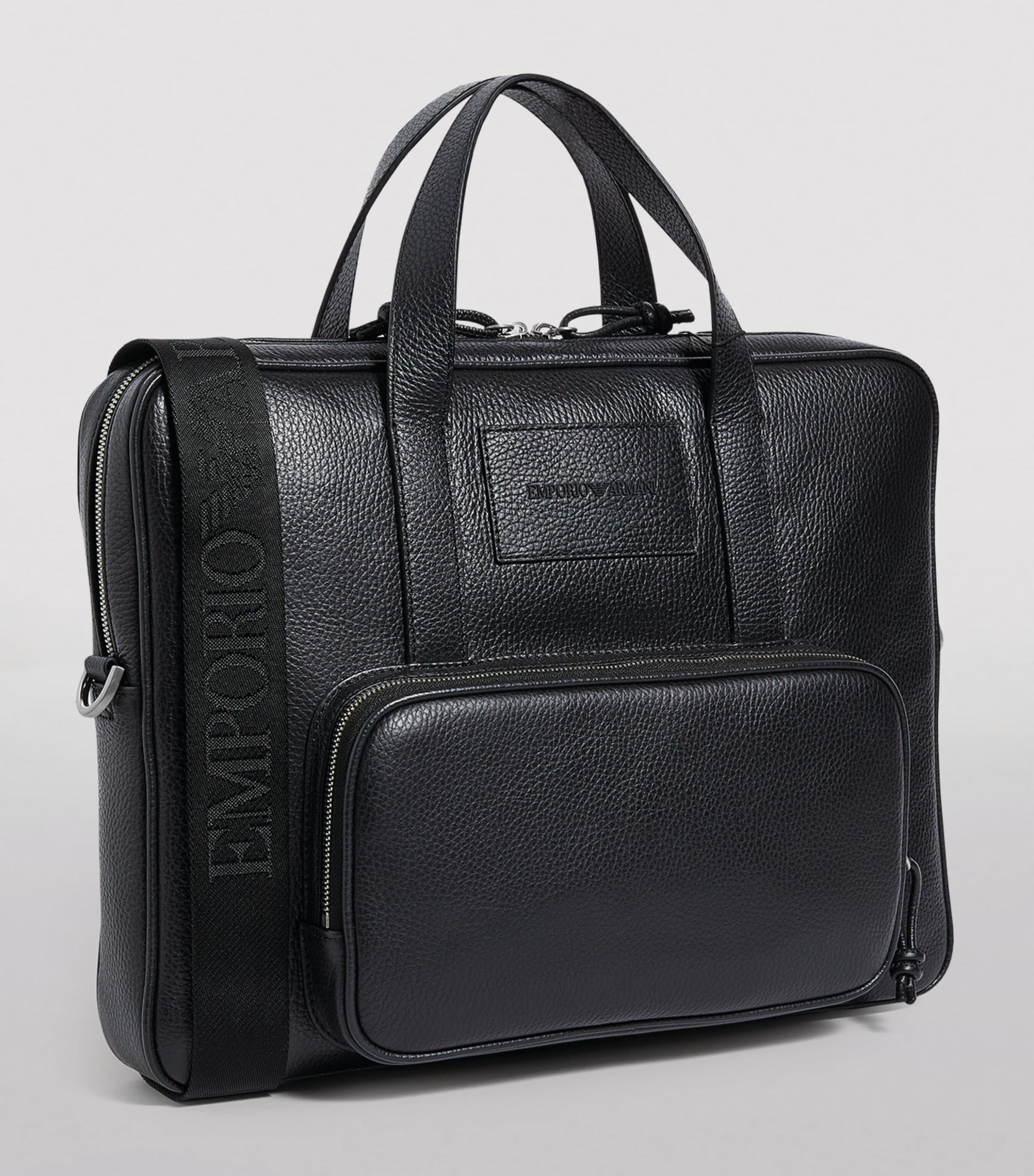 Tumbled Leather Soft Briefcase