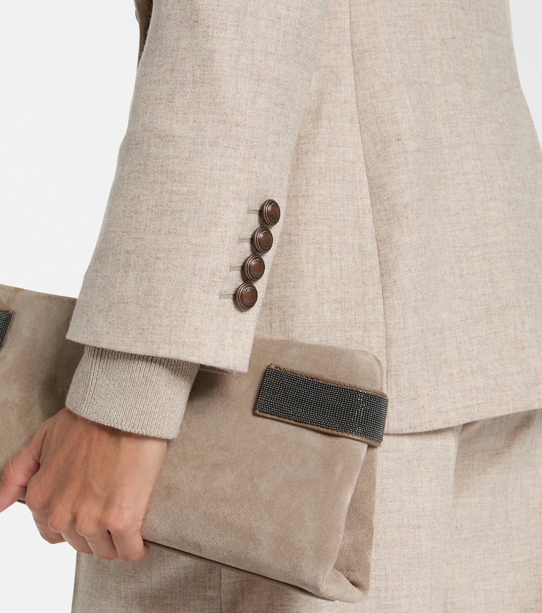 Brunello Cucinelli - Wool and cashmere blazer