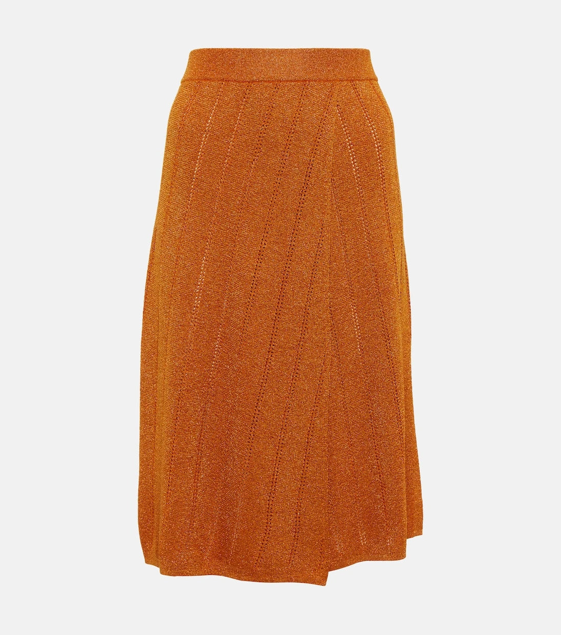 Dodo Bar Or - Metallic knit midi skirt