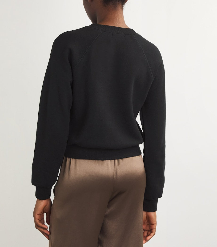 TERRY COTTON-MODAL SWEATSHIRT