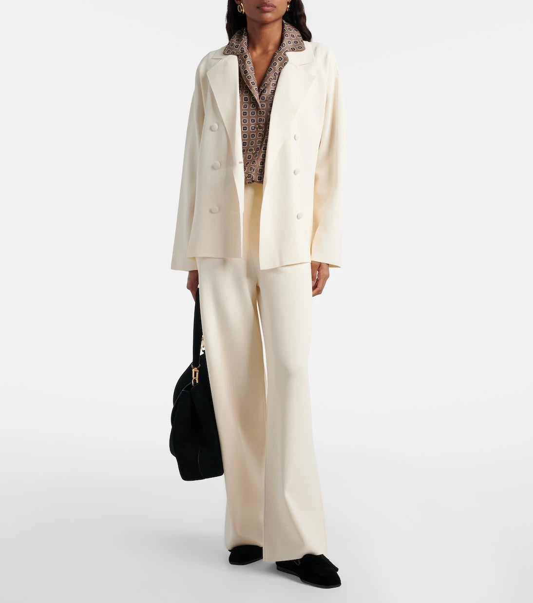 Max Mara - Calte double-breasted crêpe blazer