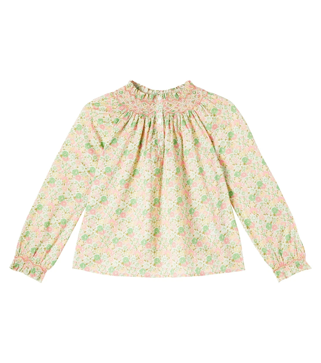 Bonpoint - Floral cotton blouse