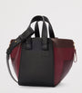 LOEWE Black x Albers Leather Hammock Top-Handle Bag