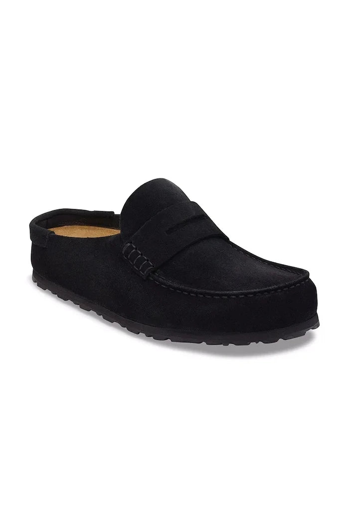 Birkenstock kadın süet terlik sabo Naples Wrapped Suede Leather