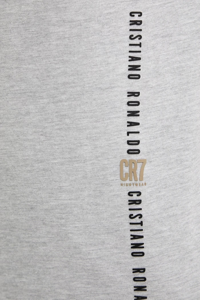 CR7 Cristiano Ronaldo iki parçalı erkek pamuklu pijama