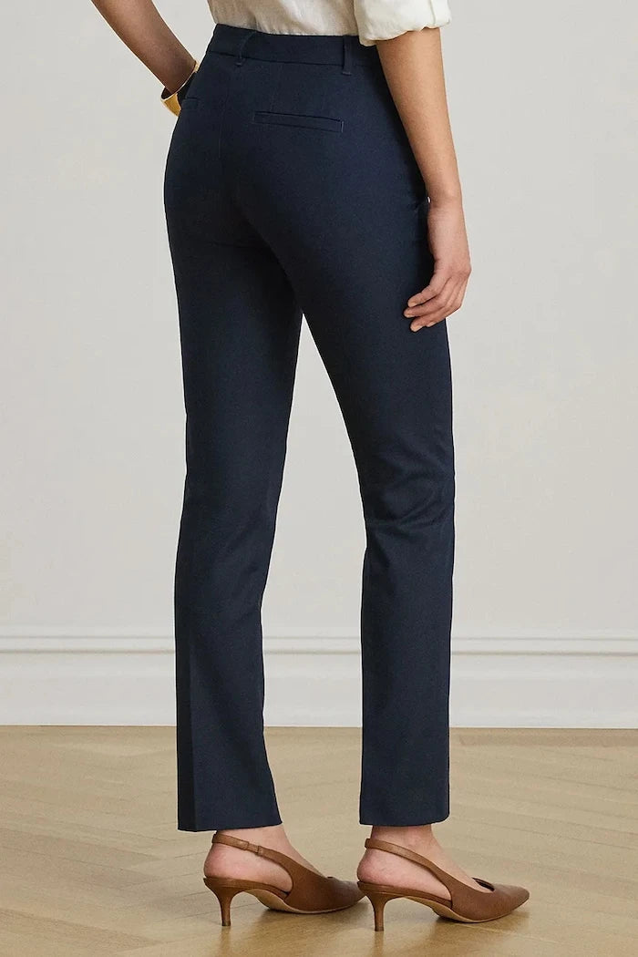 Lauren Ralph Lauren kadın pamuk pantolon
