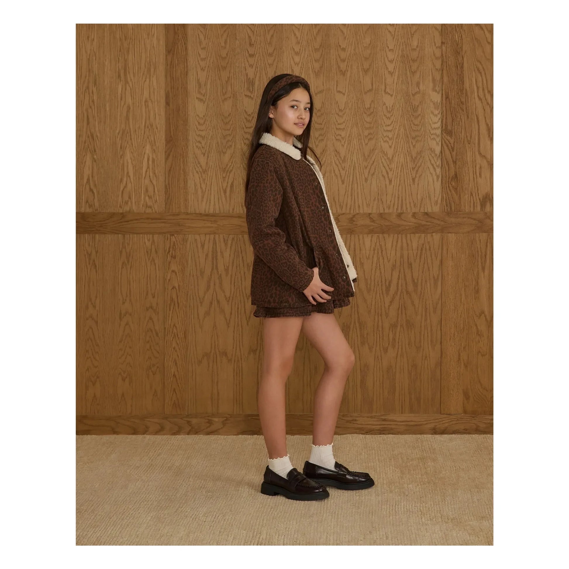 Rylee + Cru - Leopard jacket | Brown