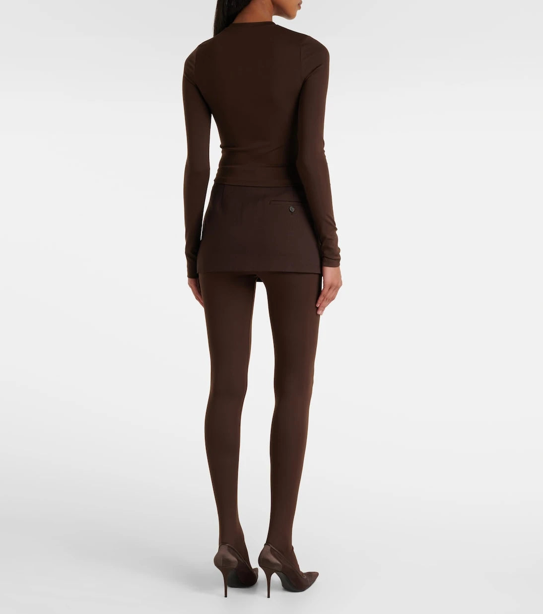 Wardrobe.NYC - Evening opaque tights