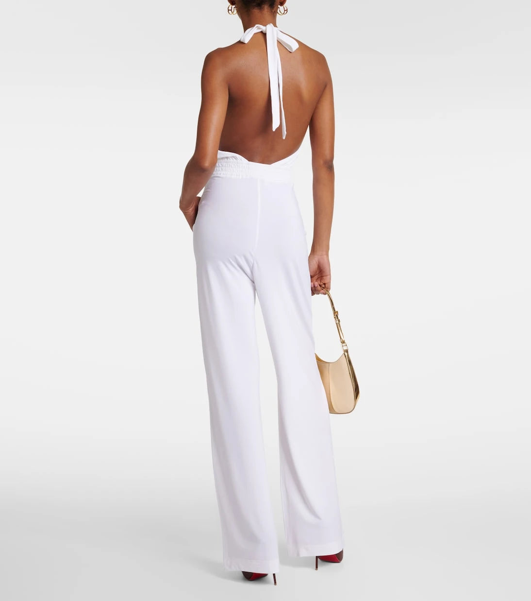 Max Mara - Nice halterneck jersey jumpsuit