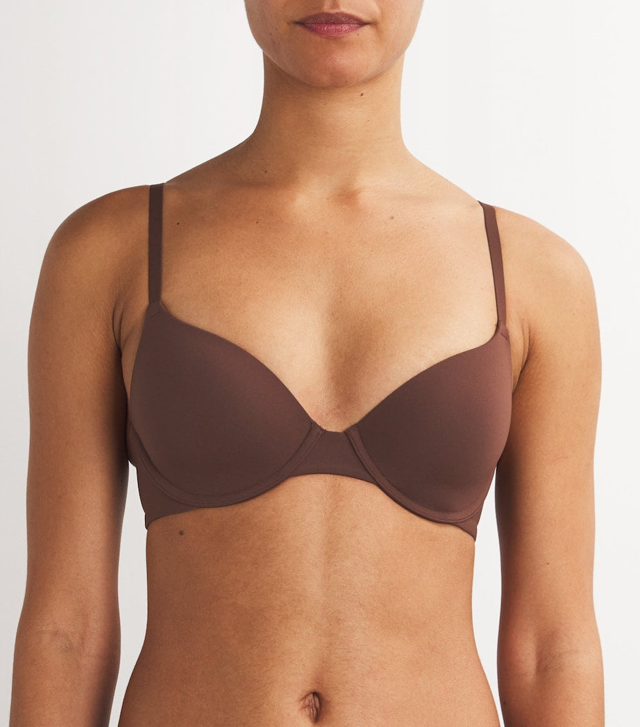 Skims Brown Fits Everybody T-Shirt Bra