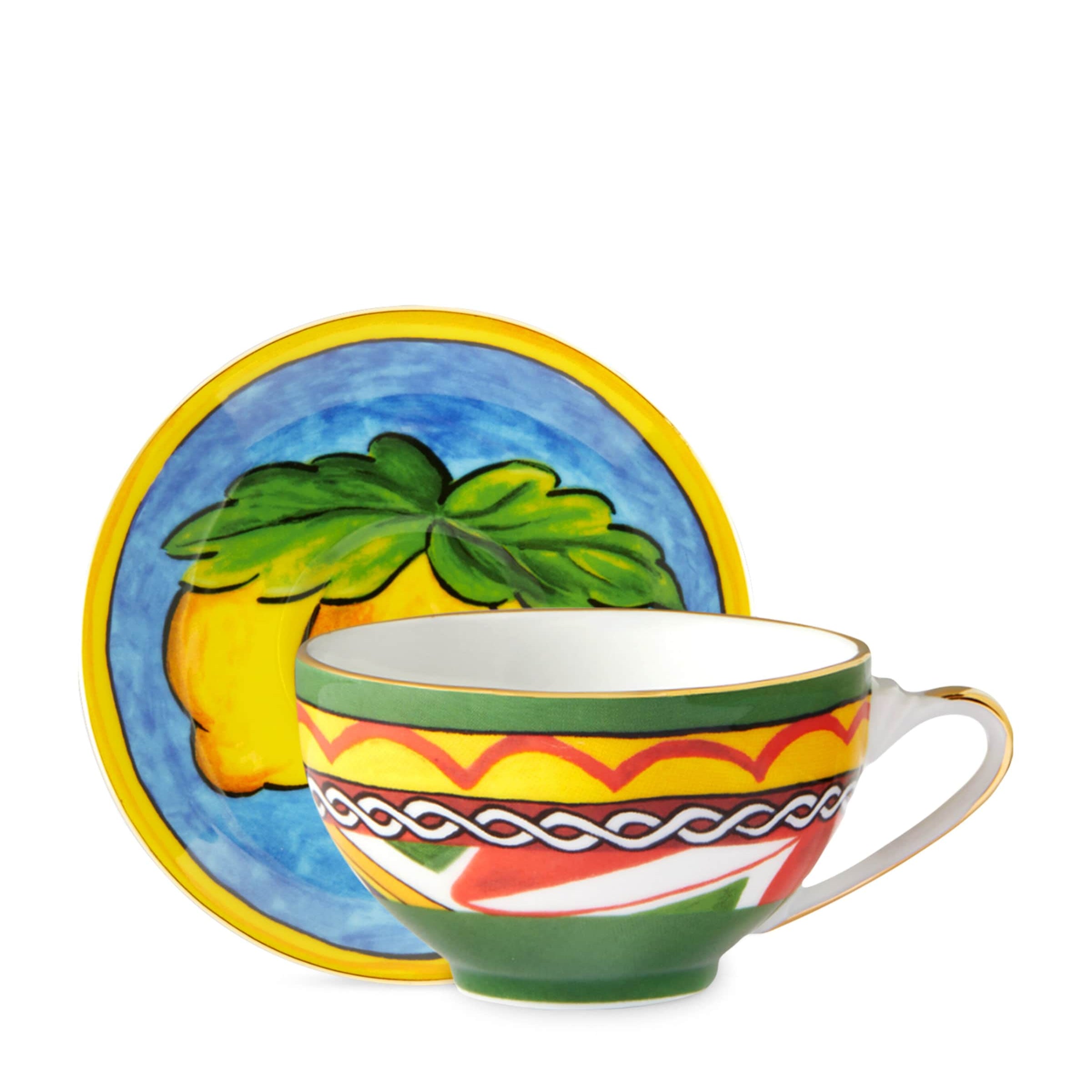 Dolce & Gabbana Casa Carreto Coffee Cup and Saucer