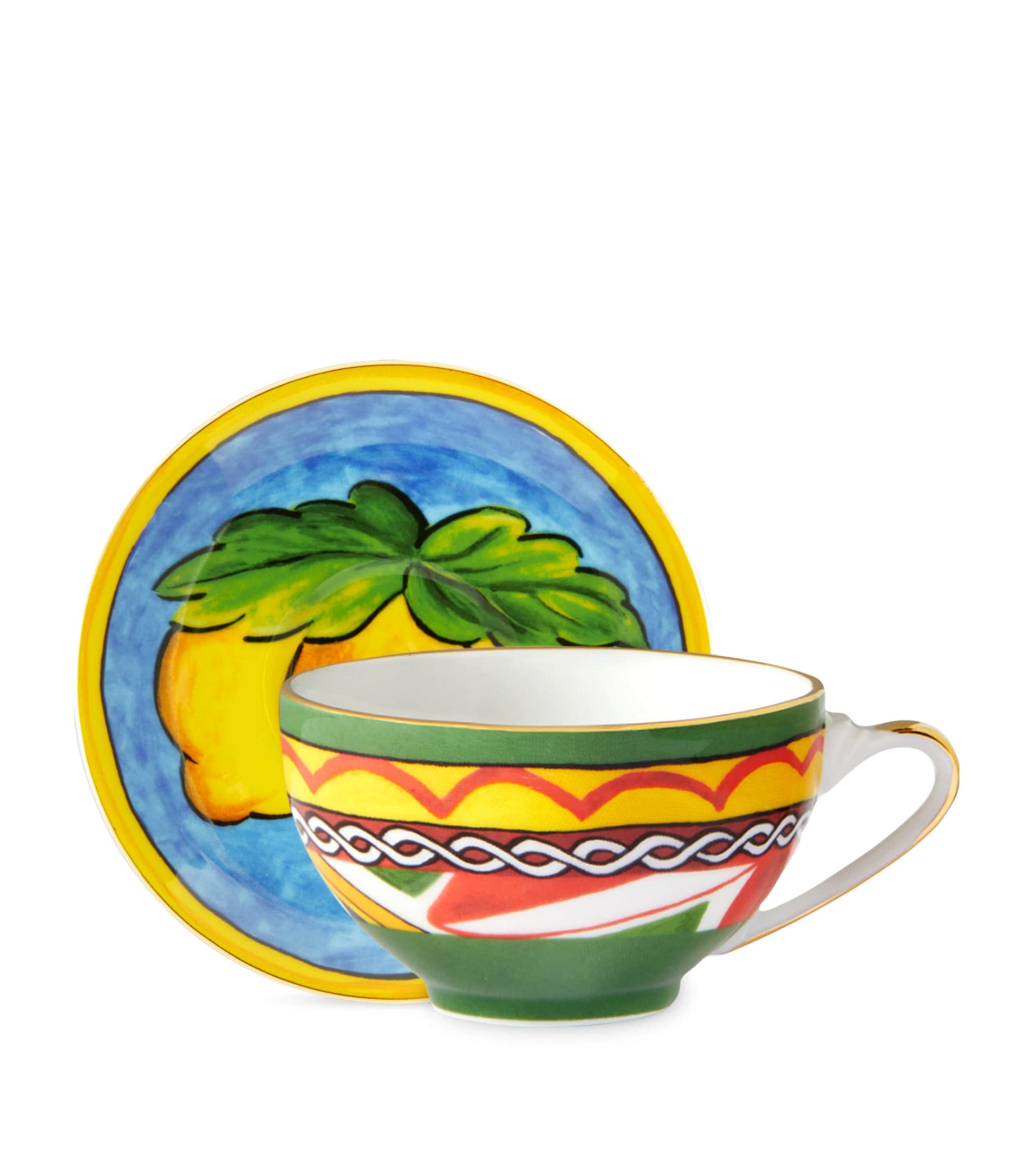 Dolce & Gabbana Casa Carreto Coffee Cup and Saucer