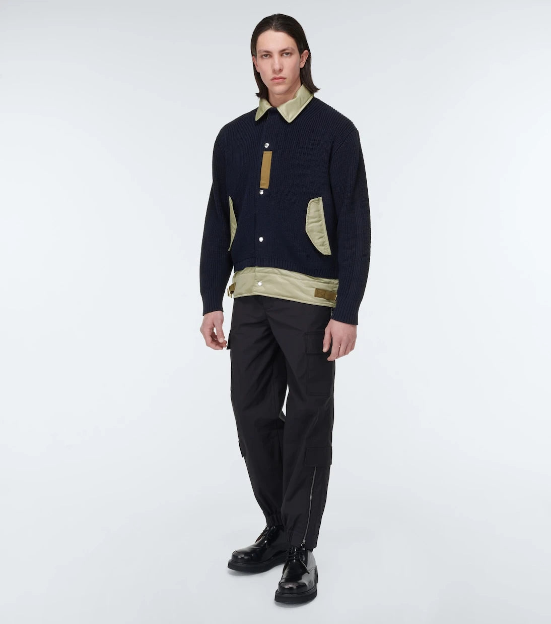 Sacai - Knitted jacket
