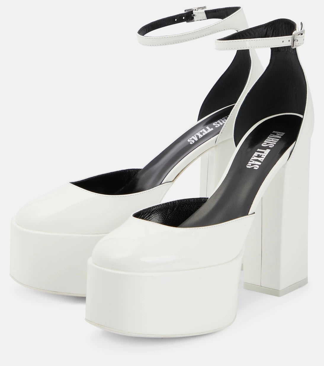 Paris Texas - Dalilah platform leather pumps