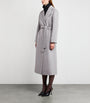 Grey Virgin Wool-Cashmere Coat