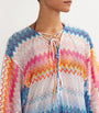 Missoni Multi Zigzag V-Neck Kaftan