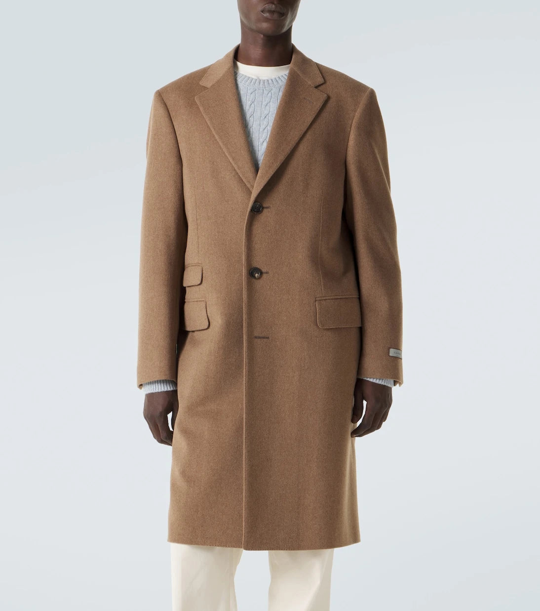 Canali - Single-breasted wool coat